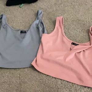 Set of 2 tanks Shein